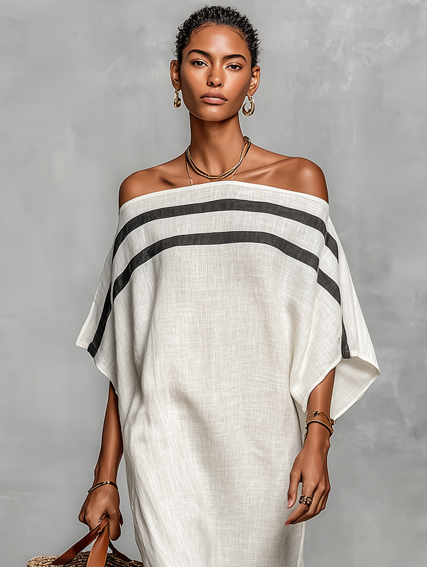 Patricia™ - Elegant Off-The-Shoulder Maxi Dress