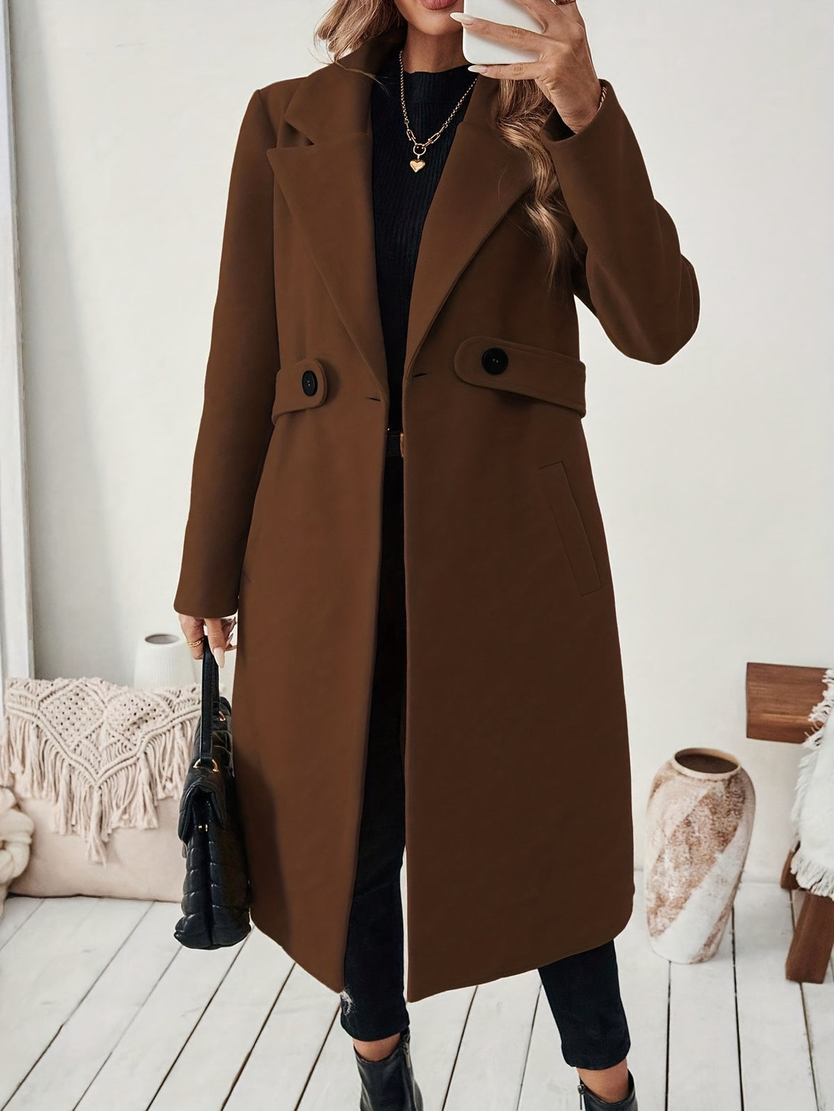 Héloïse™ Long Tailored Coat