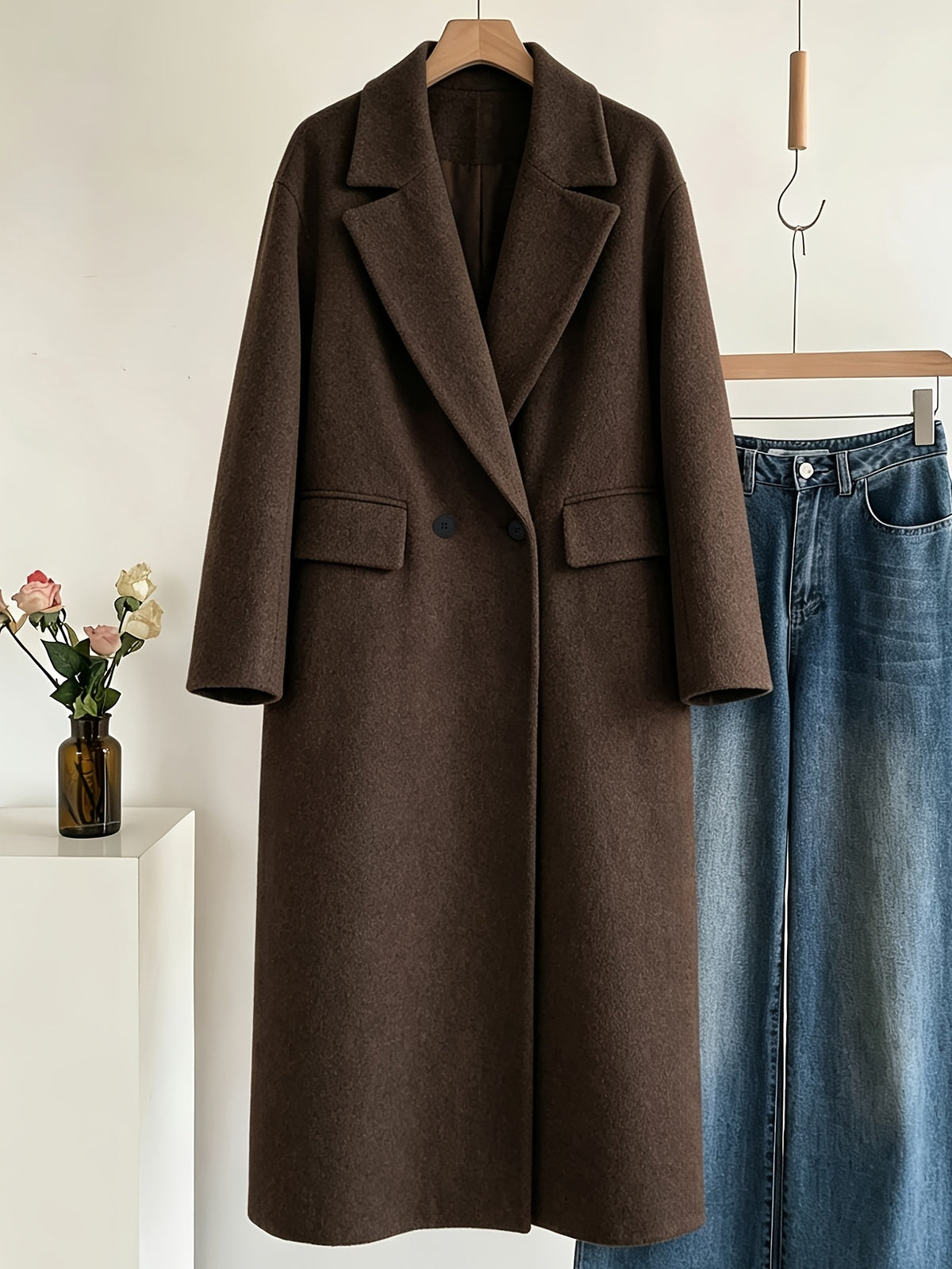 Béatrice™ Long Open-Front Coat