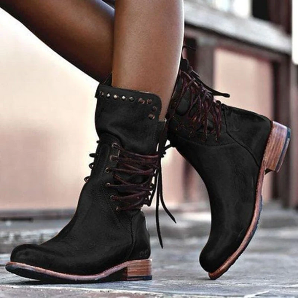 Celina | Women’s vintage-style lace-up ankle boots