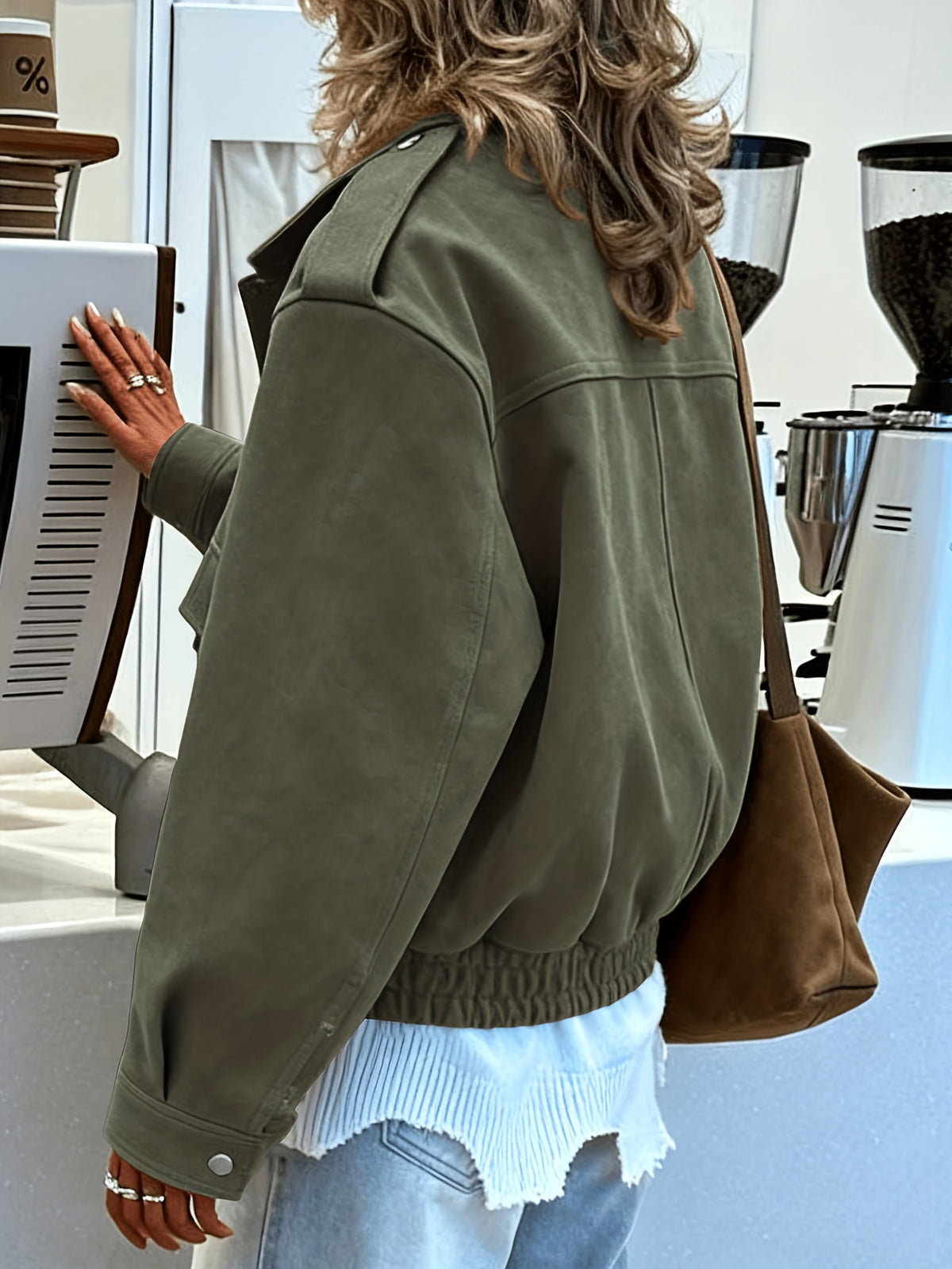 Roxane™ Faux-Suede Barn Jacket