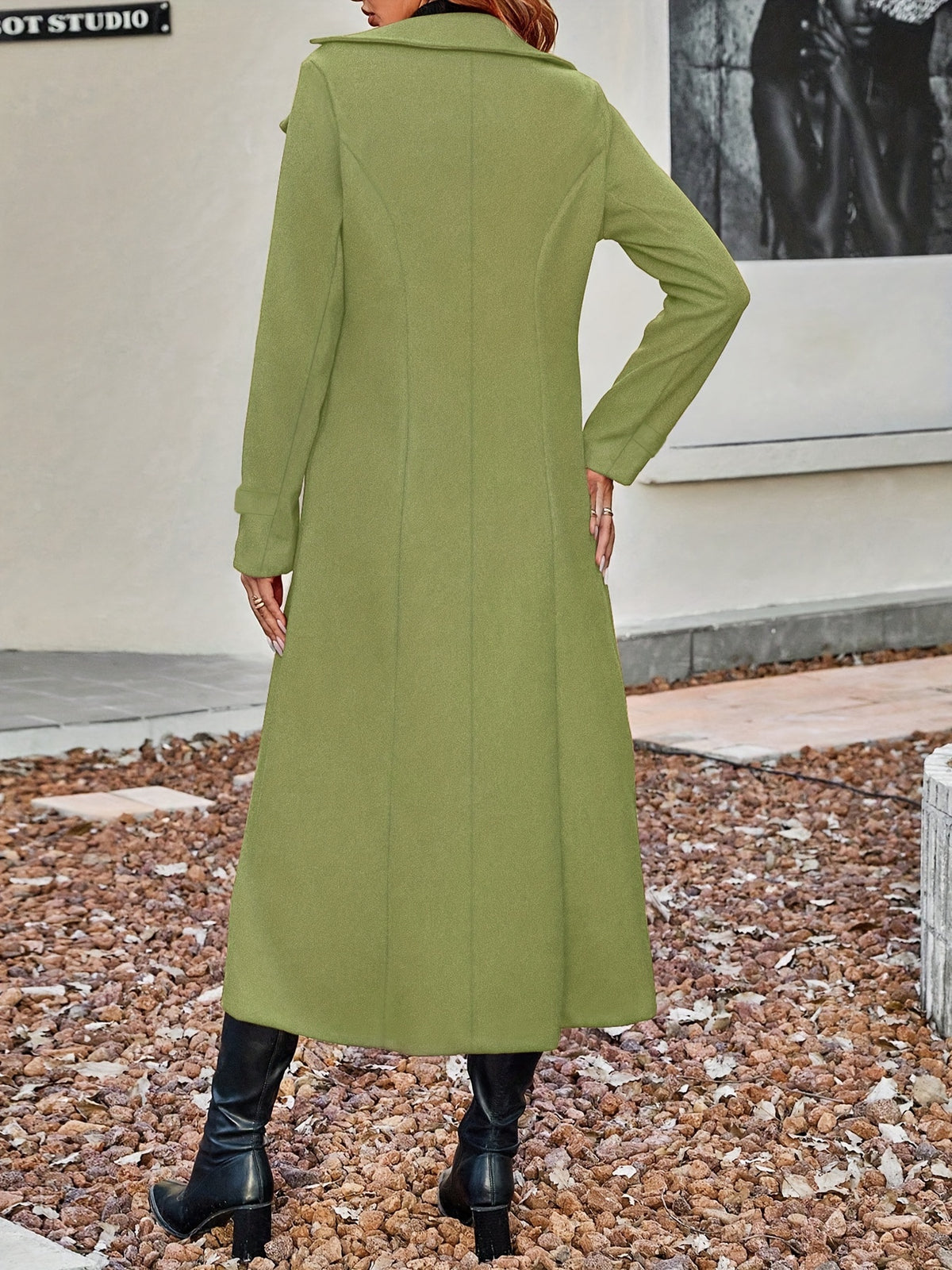 Madeleine™ French-Style Double-Breasted Coat