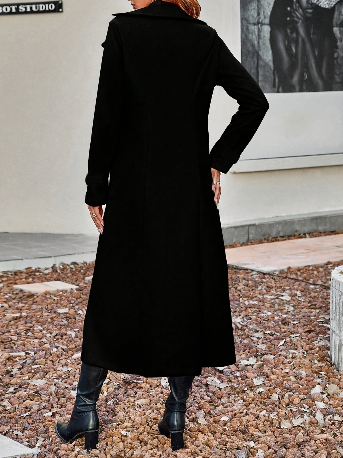 Madeleine™ French-Style Double-Breasted Coat