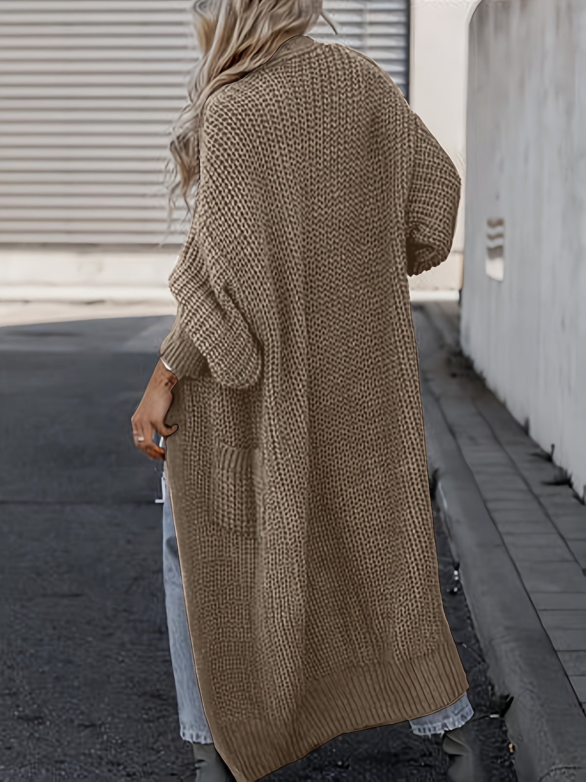 Manon™ Long Chunky Knit Cardigan