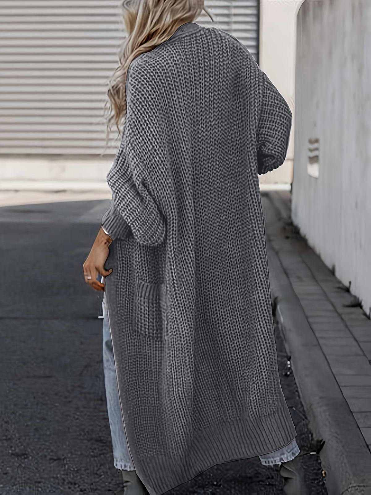 Manon™ Long Chunky Knit Cardigan
