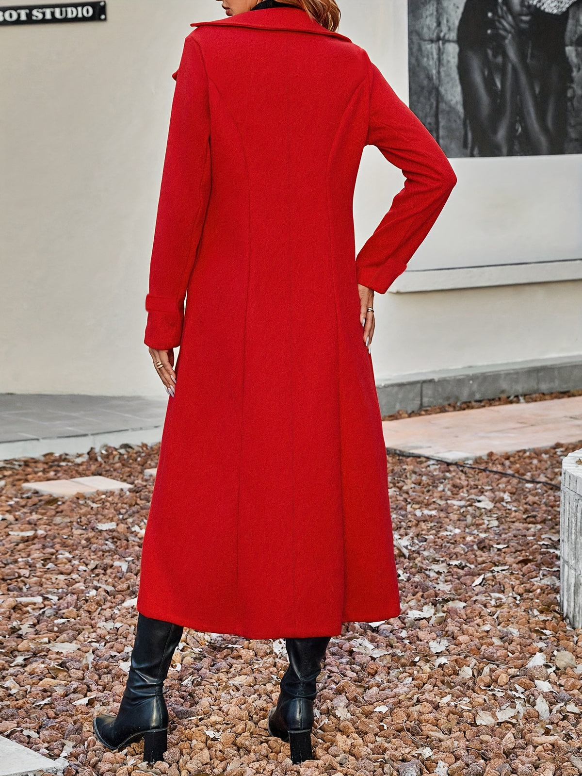 Madeleine™ French-Style Double-Breasted Coat