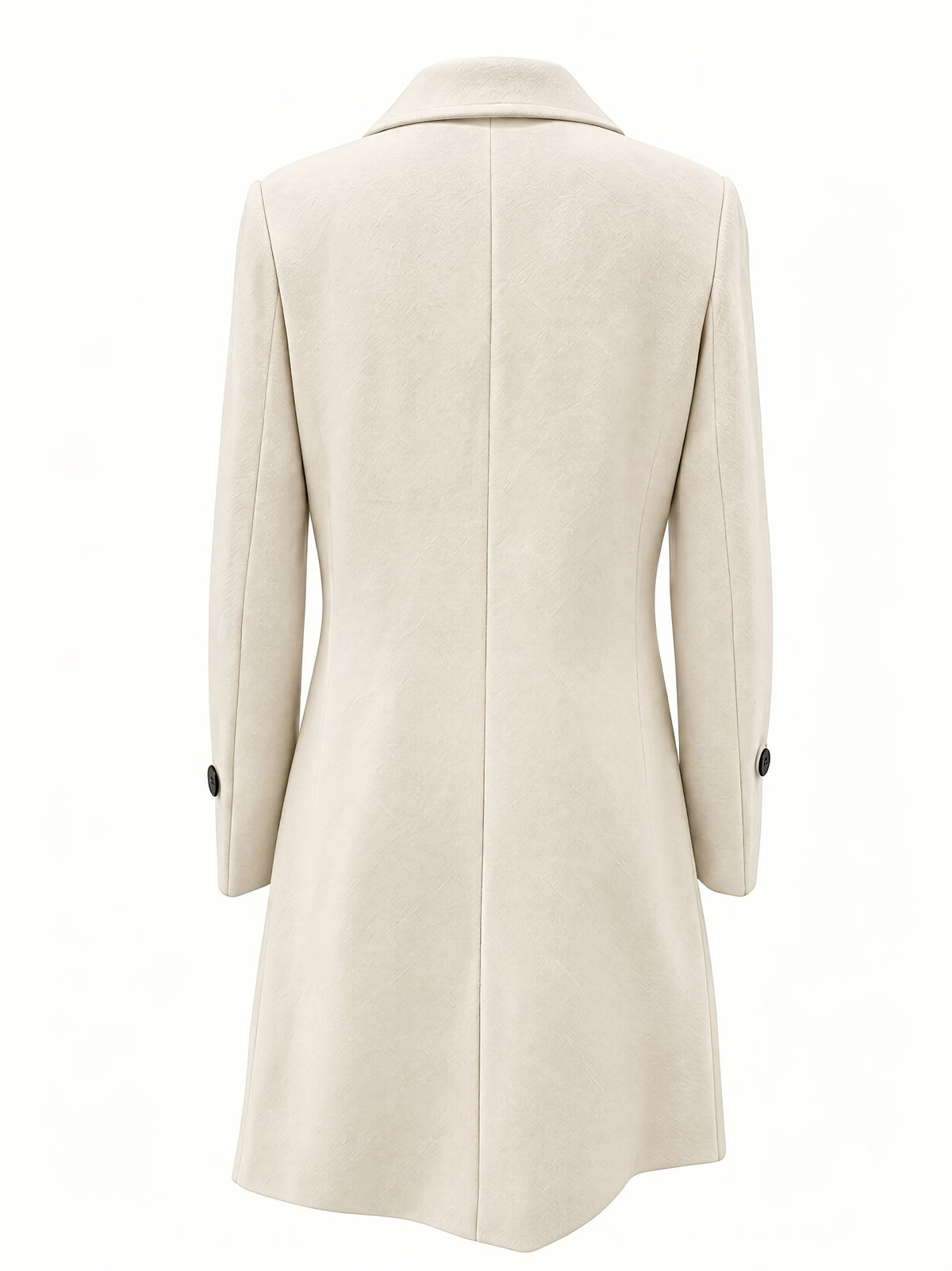 Juliette – Long Double-Breasted Wool-Blend Coat