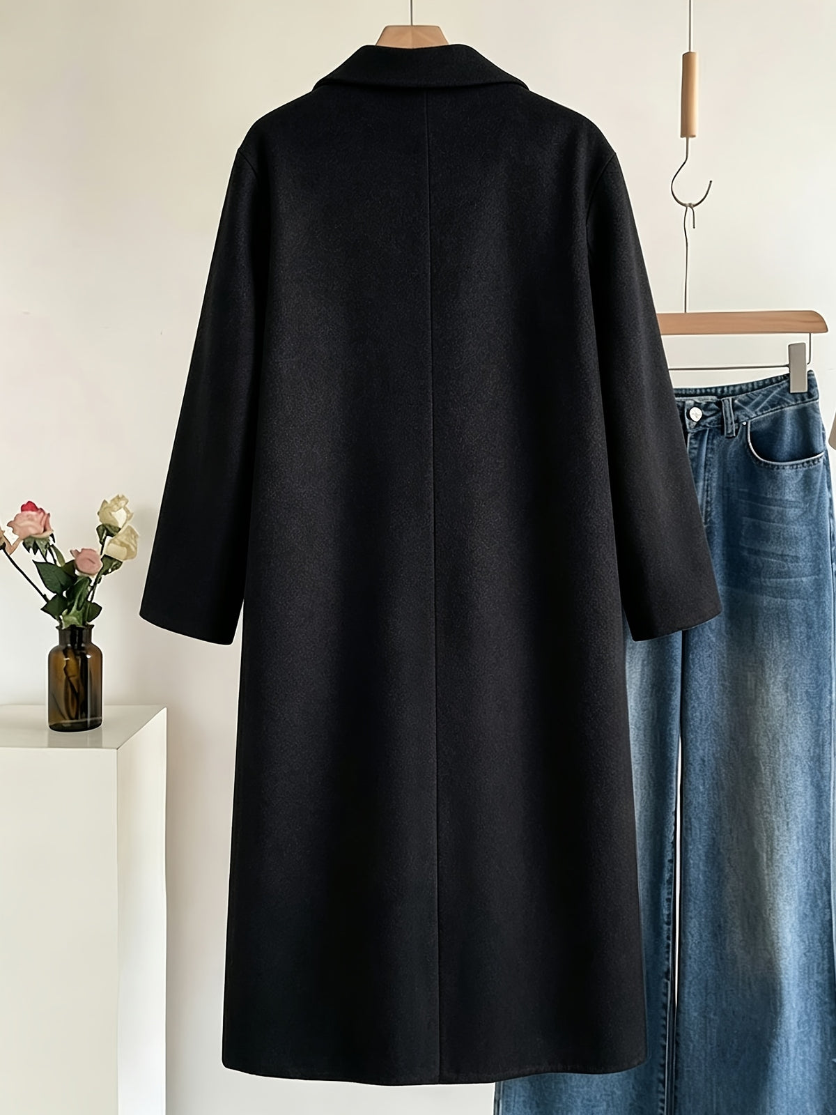 Béatrice™ Long Open-Front Coat