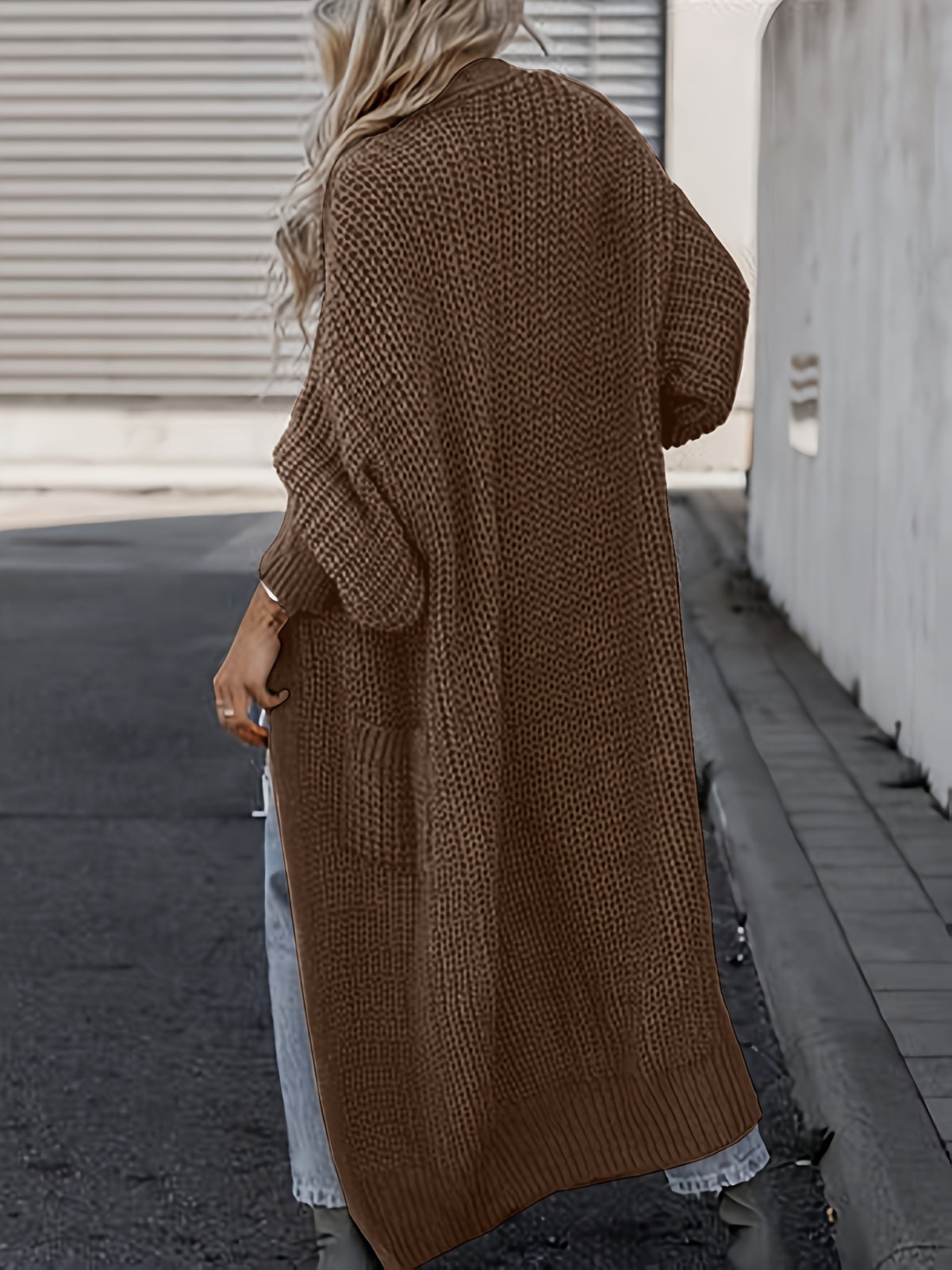 Manon™ Long Chunky Knit Cardigan