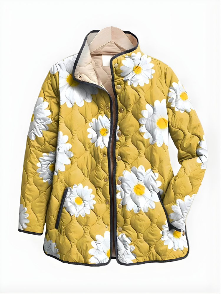 Carter™ | Vintage Charming Floral Quilted Jacket