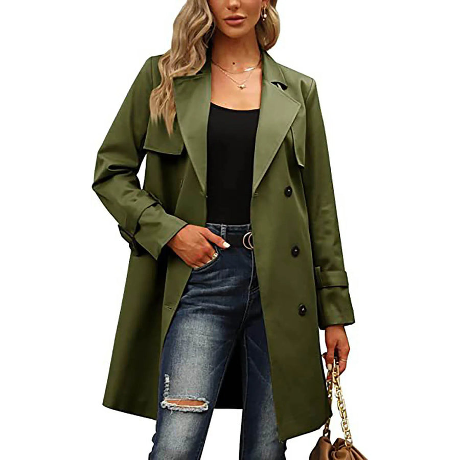 French Chic Long Cardigan – Stylish Layer for Transitional Weather
