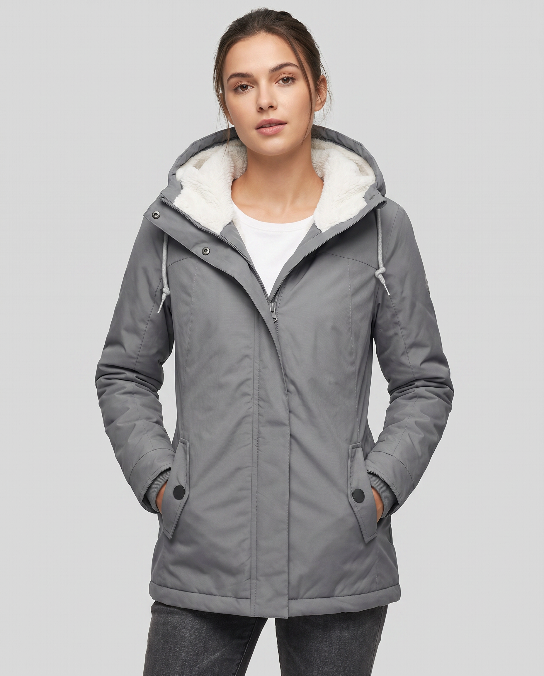 Waterproof Rain Jacket with Hood for Women