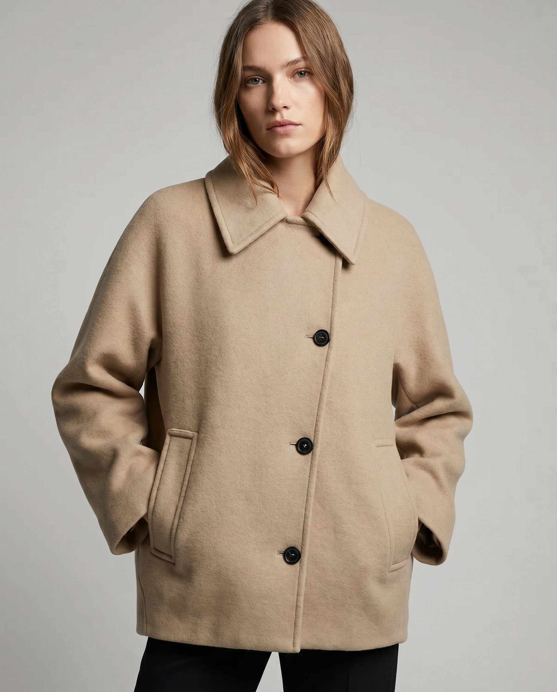 Isabely Short Elegant Coat Jacket