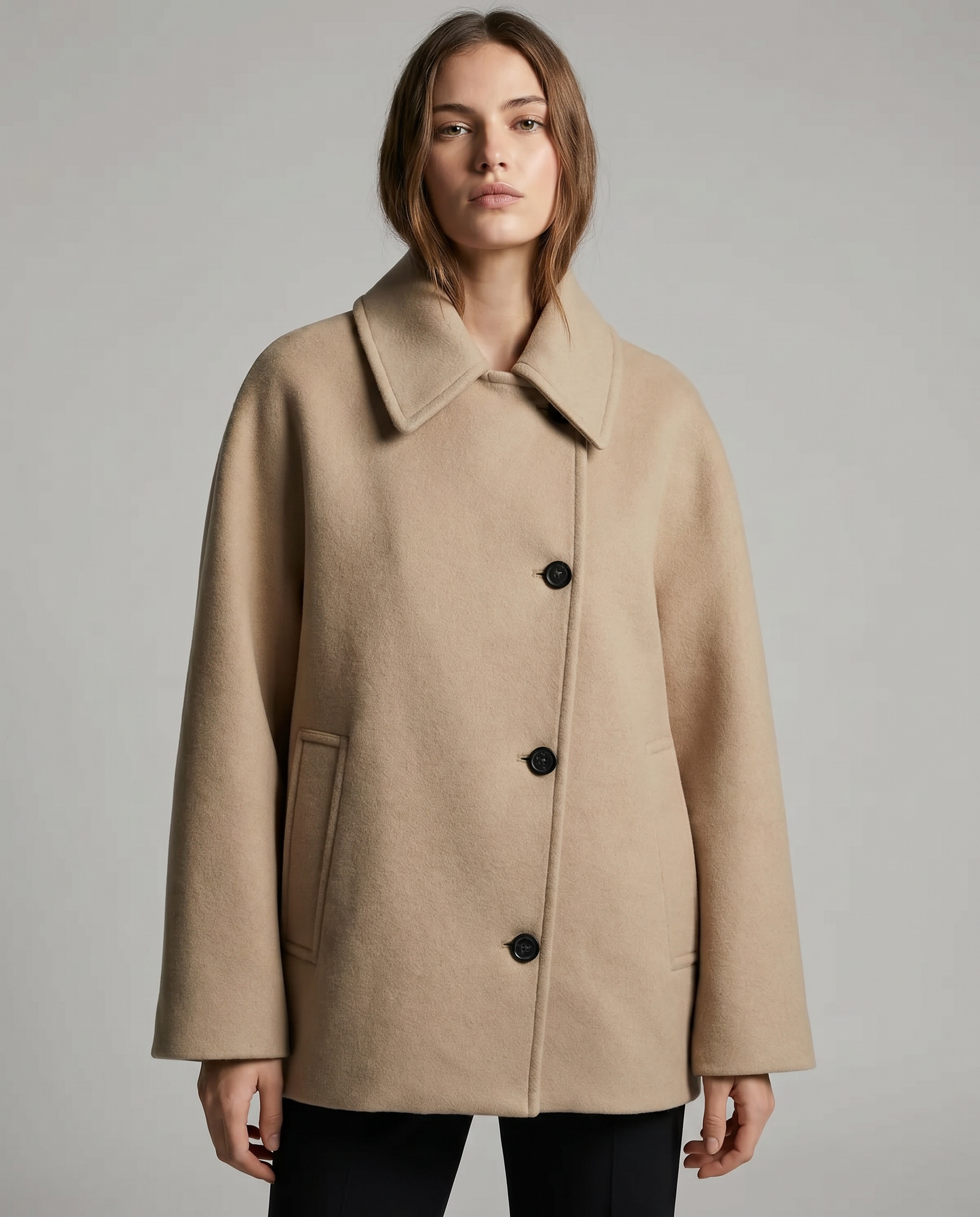 Isabely Short Elegant Coat Jacket