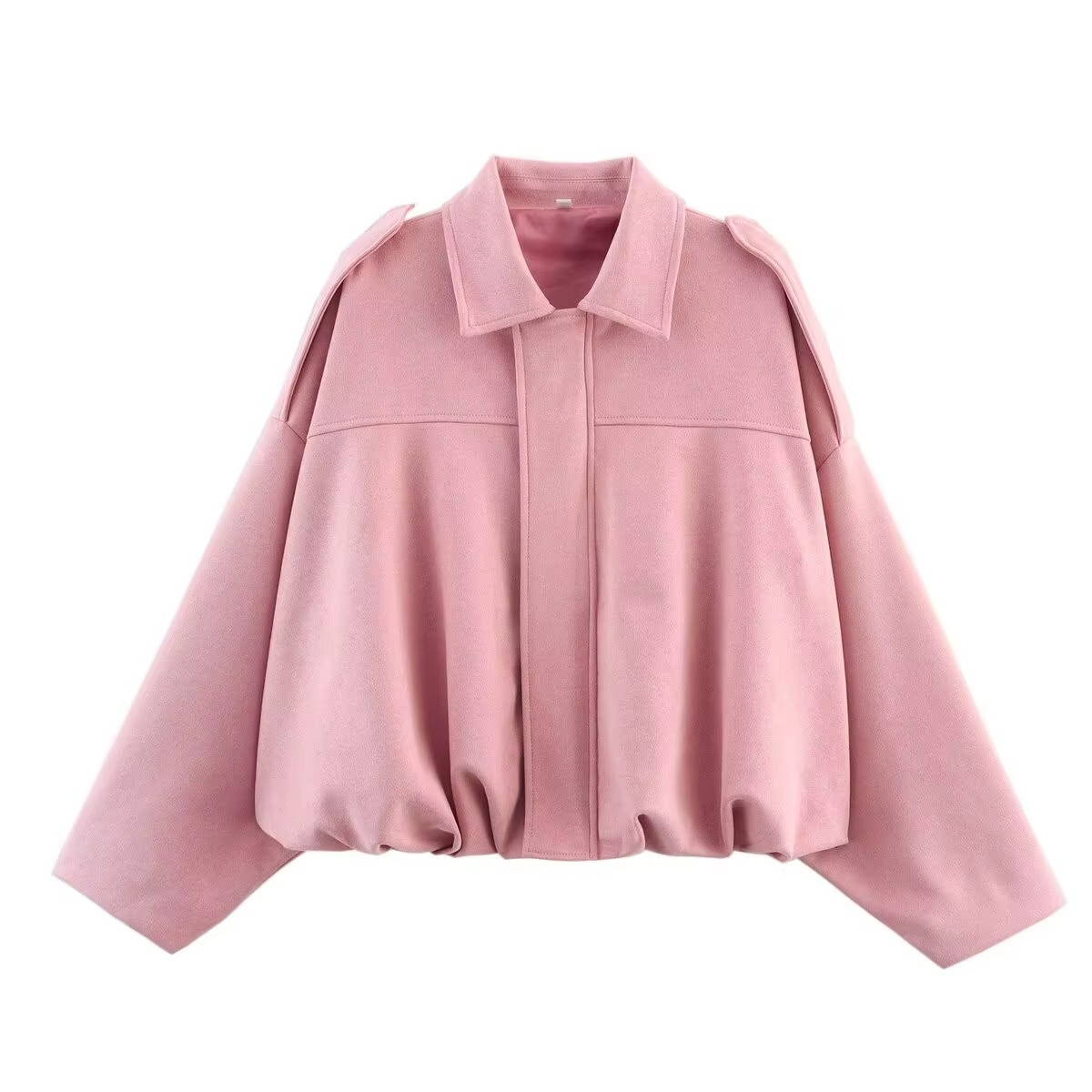 Women's Vintage Oversized Bomber Jacket