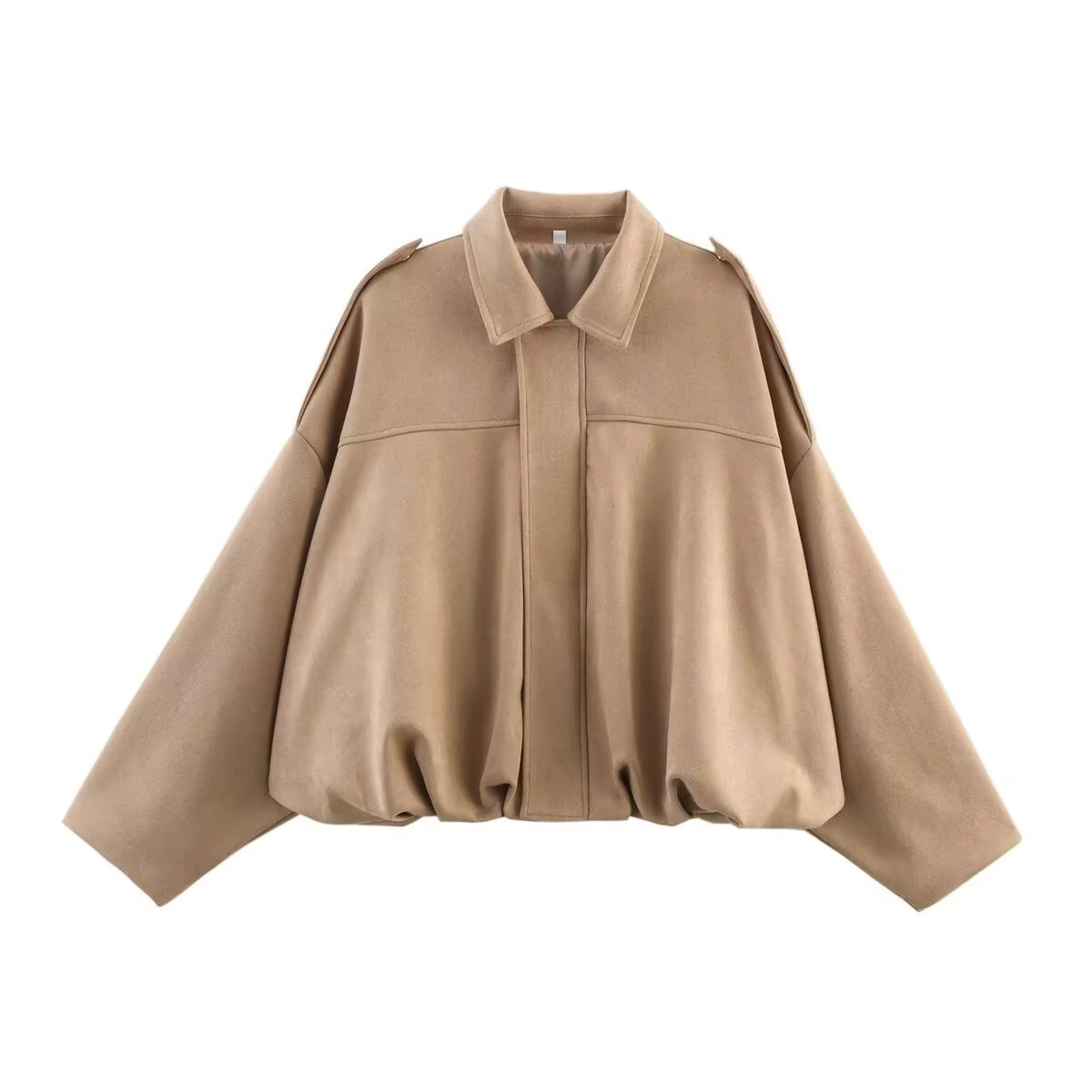 Women's Vintage Oversized Bomber Jacket