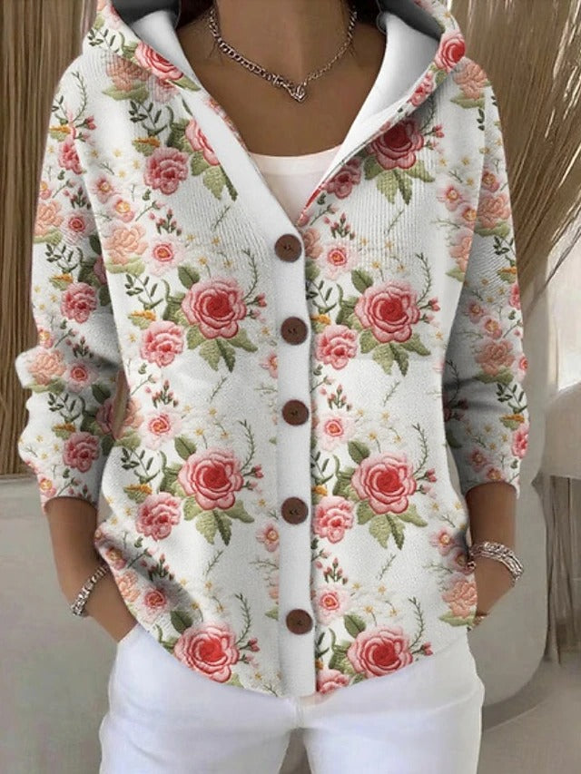 Vanessa | Soft Long-Sleeve Open-Front Cardigan