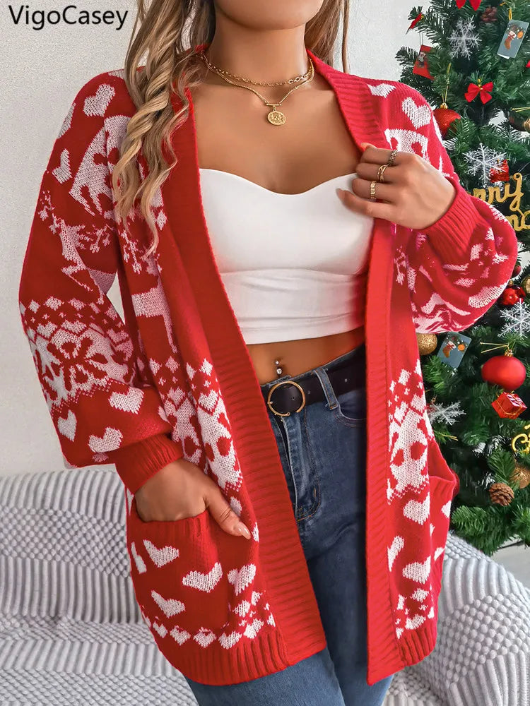 Christmas Cardigan for Women