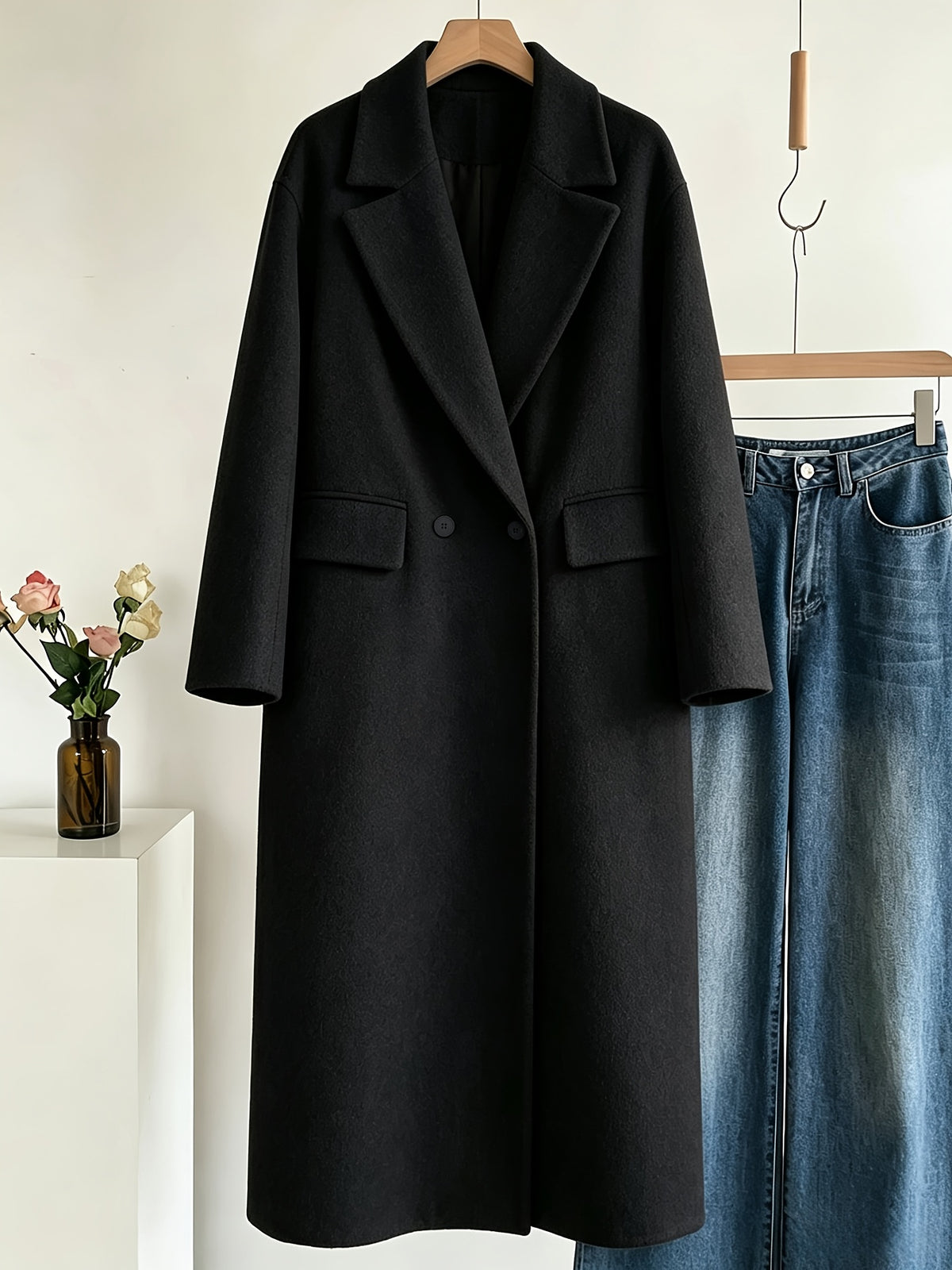 Béatrice™ Long Open-Front Coat