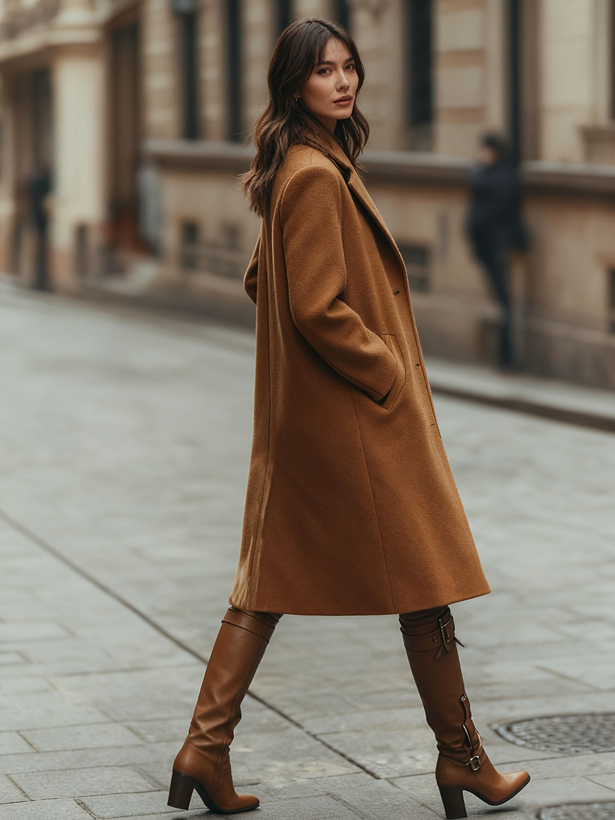 Aurélie™ Classic Single-Breasted Coat