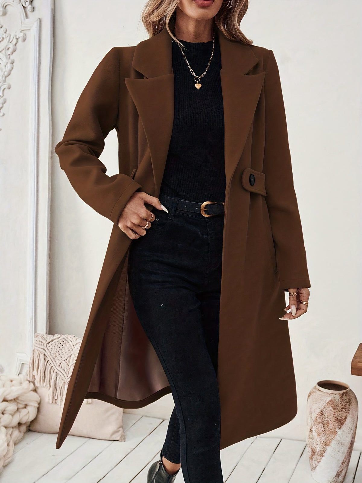 Héloïse™ Long Tailored Coat