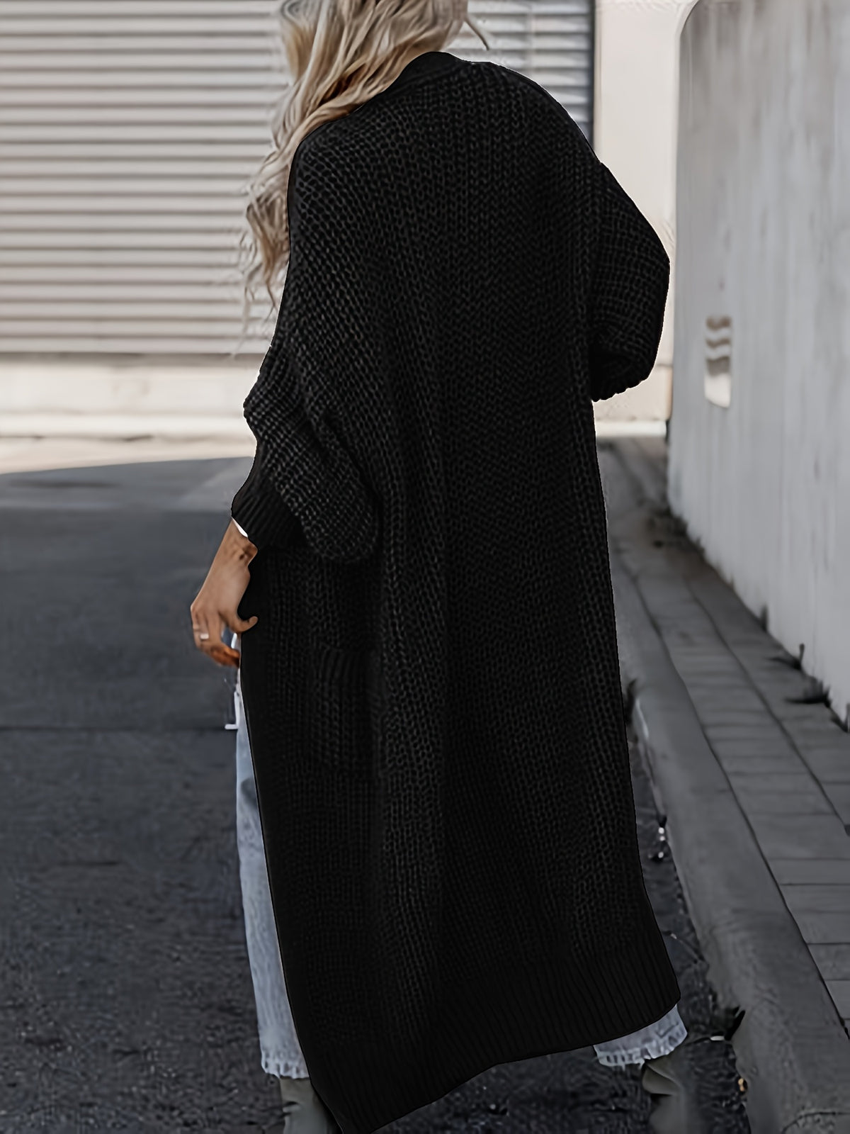 Manon™ Long Chunky Knit Cardigan