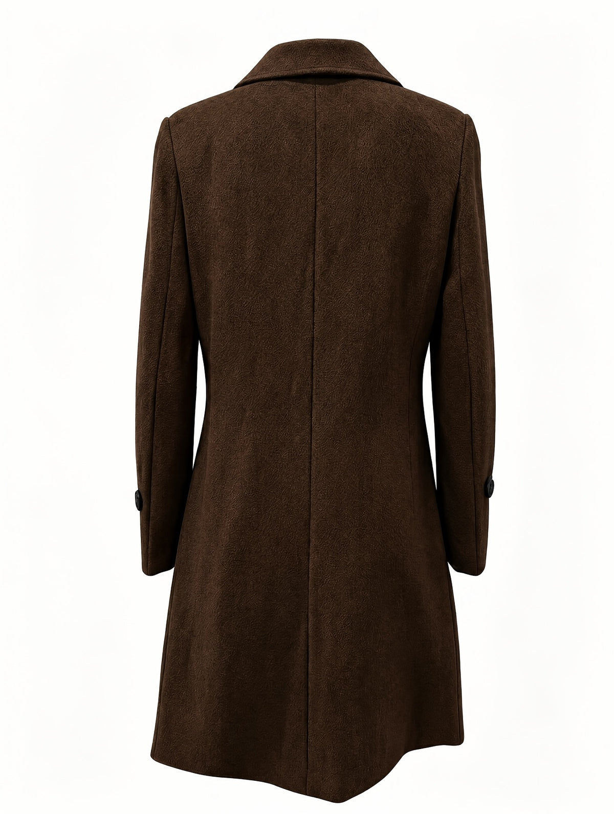 Juliette – Long Double-Breasted Wool-Blend Coat