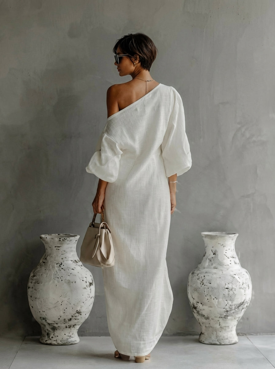 Nelle™ - Elegant Summer Maxi Dress