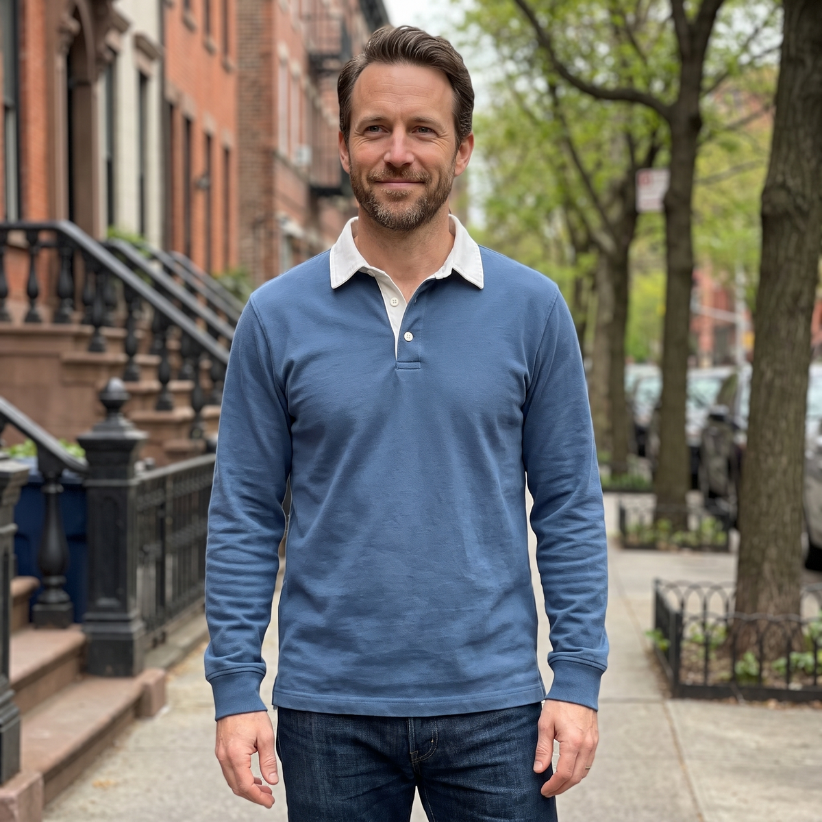 Porter™ Long Sleeve Polo