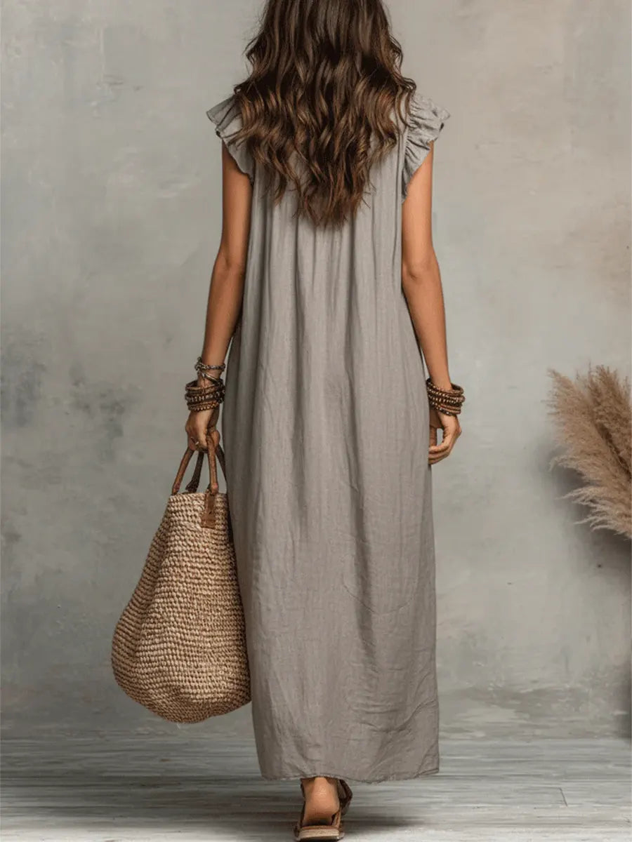 Camellia™ - Elegant Summer Maxi Dress