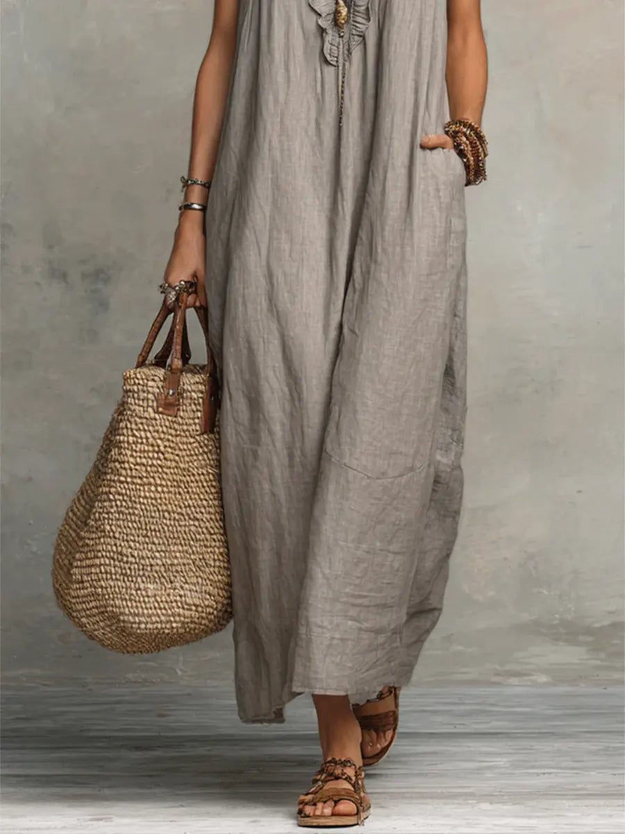 Camellia™ - Elegant Summer Maxi Dress