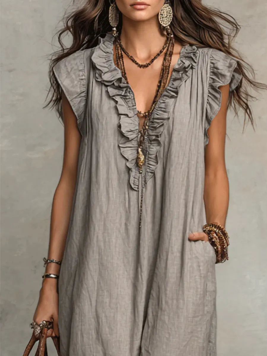 Camellia™ - Elegant Summer Maxi Dress